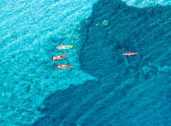 Blue-sea-kayaking-from-Split-Croatia