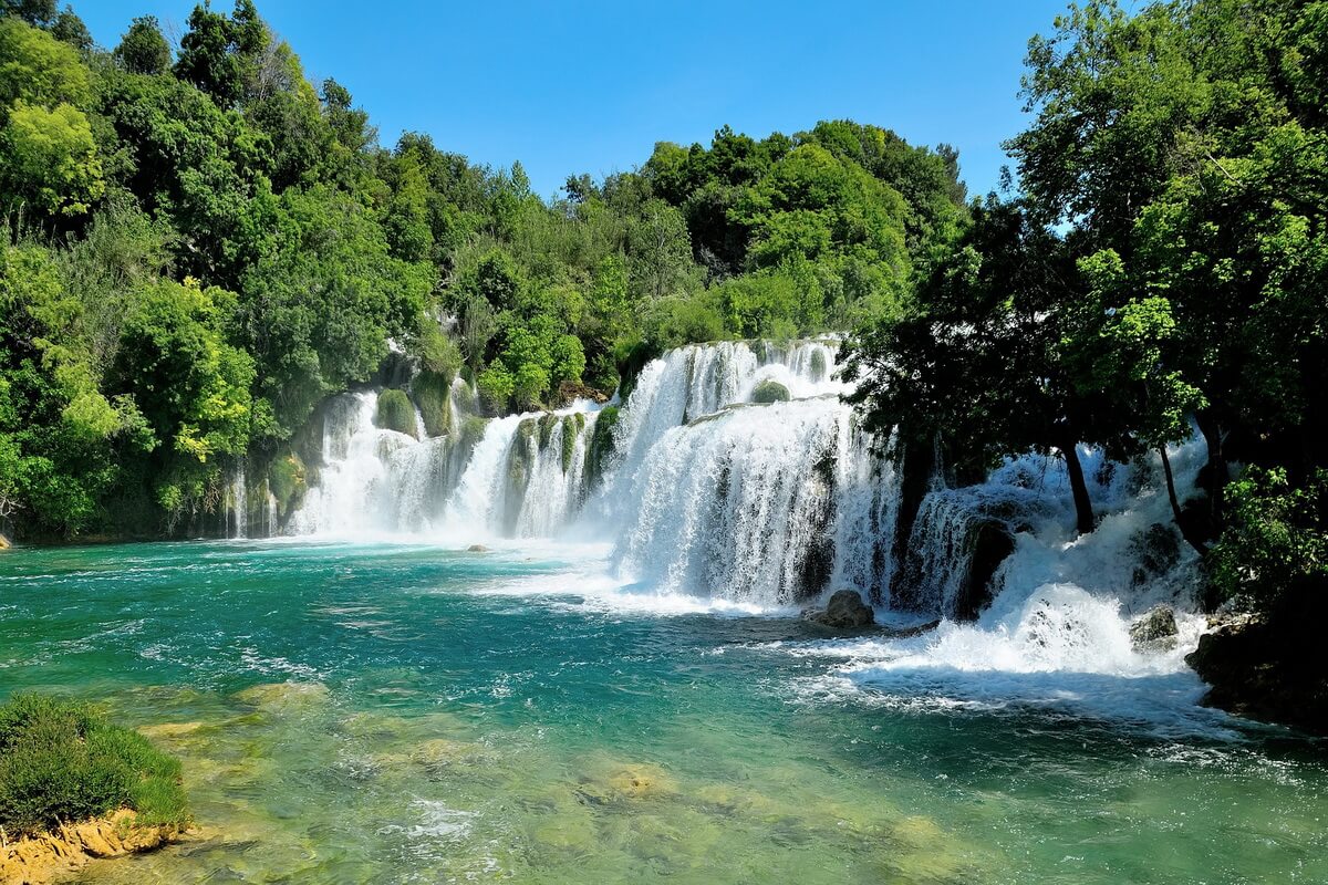 Krka Waterfalls Croatia, visit beautiful cascading waterfalls